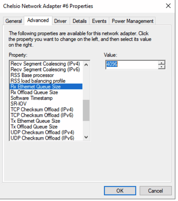 How do I enable Jumbo Frames on a server?